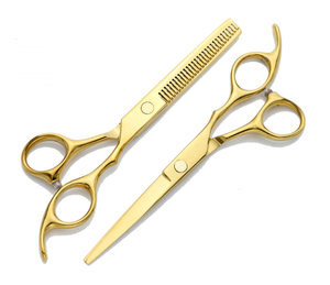 กรรไกรตัดผมสแตนเลสสีรุ้งแบบกำหนดเองได้ - Product Image 6