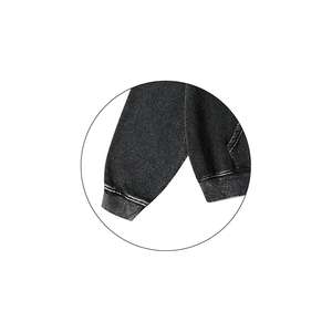 Nuevo Chándal Deportivo Negro para Hombre, 280g, Invierno, Diseño Sólido, Logotipo Personalizado, Alta Calidad, 100% Algodón, Tallas Grandes - Product Image 6