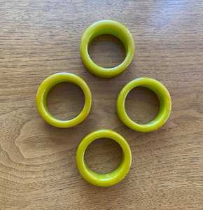 Ronds de serviette, ronds de serviette en rotin, ronds de serviette en osier, décor de table - Product Image 1