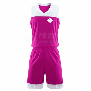 Uniformes de basket-ball personnalisés OEM, tissu 100% polyester respirant, taille plus, sans manches, service OEM personnalisé - Product Image 1