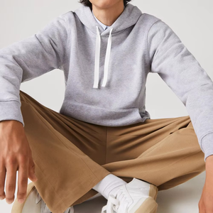 100% coton pull à capuche sur mesure hommes sweats à capuche confortables et respirants basiques coton mélangé poche kangourou - Product Image 2