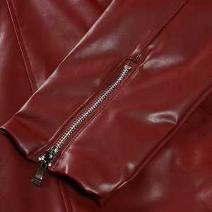 Chaqueta de cuero de moto de carreras al por mayor para hombre chaquetas de cuero informales para hombre abrigo de cuero personalizado chaqueta de invierno para hombre - Product Image 4