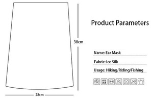 Wholesale Custom Logo Sublimation Printed Image Neck Gaiter <b>Scarf</b> Warmer Breathable Waterproof 100% Polyester Multifunctional - Product Image 6