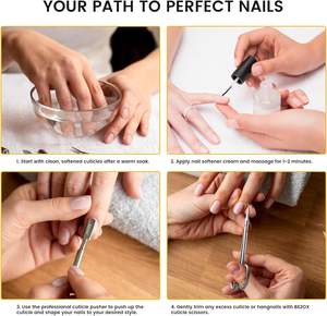 Tijeras para Cutículas, Extra Afiladas, con Punta Puntiaguda, Belleza y Cuidado Personal, Tijeras para Manicura - Product Image 6