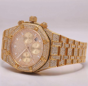 Colección de Relojes de Lujo para Hombre de Calidad Estándar, 42 mm, Claridad VVS, Relojes con Diamantes Moissanite Disponibles desde India - Product Image 5