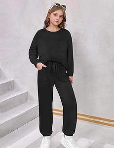 2025 gros enfants survêtement hiver respirant léger Polyester coton personnalisable ensembles de vêtements de sport - Product Image 1