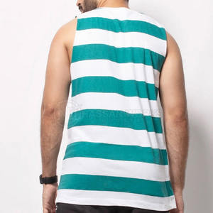 Camiseta sin Mangas para Hombre, para Gimnasio, Fitness, Casual, Tejida, 100% Algodón, de Secado Rápido y Transpirable, Ropa Deportiva - Product Image 3