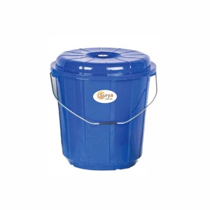 Durable 25 Litre PP Plastic <b>Bucket</b> <b>with</b> Handle and <b>Lid</b> for Water Storage in Industrial or Household Use - Product Image 2