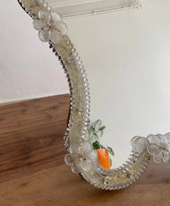 <b>Large</b> Size Vintage Venetian Murano Glass <b>Mirror</b> - Product Image 2