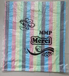 Sacs à provisions en plastique tissés durables de fermeture de bouton de 50kg pp emballage fait sur commande résistant à la chaleur étanche à l'humidité pour des expositions - Product Image 5