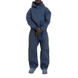 Ensemble de survêtement deux pièces personnalisé pour homme, sweat-shirt à capuche et pantalon de jogging, qualité supérieure, idéal pour le fitness - Product Image 2