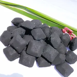 Carvão de casca de coco/carvão natural sem fumaça churrasqueira a carvão de carvão indiano