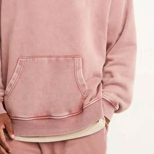 เสื้อฮู้ดซักกรดสีทึบเสื้อผ้าแฟชั่นฤดูหนาว - Product Image 5