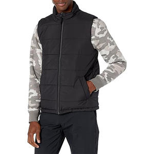 Gilet matelassé en nylon imperméable 100% pour hommes - Product Image 5