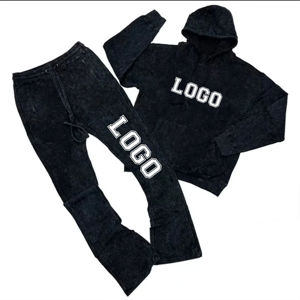 Conjunto Deportivo Personalizado para Hombre, Diseño Propio, Talla Grande, Múltiples Colores, Sudadera y Pantalones Deportivos, Conjunto Jogger para Hombre con Color Personalizado - Product Image 4