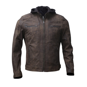 New Design Latest Style Men Leather <b>Canvas</b> <b>Jacket</b> Customized Color Size Wholesale Best Quality Waterproof Reversible Breathable - Product Image 1