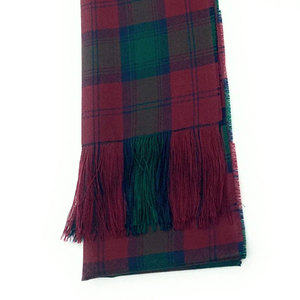 ผ้าวูลแท้สำหรับผู้หญิงสายคาดเอวผ้าตาหมากรุกทำอย่างสวยงามพร้อมดอกไม้เต็มรูปแบบจากสก๊อตแลนด์ - Product Image 4