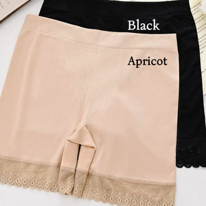 <span class=keywords><strong>Intimo</strong></span> Donna Taglie Forti Personalizzato con Bordo in Pizzo, Maglia Solida ODM, Pantaloncini Anti-Sfregamento Elasticizzati in 4 Direzioni, Morbidi e Traspiranti - Product Image 2