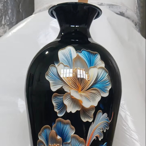 Jarrón de flores artesanal hecho a mano, jarrón de hierro de decoración moderna de calidad asombrosa para el hogar, el hotel y el regalo cooperativo - Product Image 1