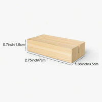 10 pièces en bois cadre Photo Table numéro porte-carte bureau mémo Clip nom porte-étiquette réunion présentoir parfait