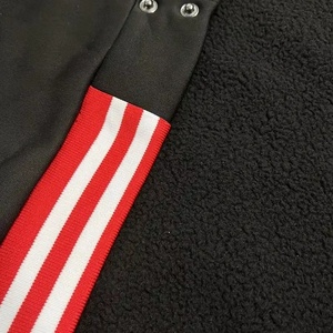 Professional Manufacturer Men's Varsity Jacket Wool Leather Sleeves Chenille Embroidery Stand Front Windproof Breathable Winter - Product Image 5