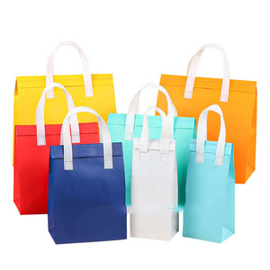 ถุงเก็บความเย็นกันน้ำไม่ทอ PU มีซิป, ถุงเก็บความเย็นสามารถใส่อาหารได้เยอะสำหรับเค้กอาหารทะเล - Product Image 6