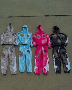 Trajes de sudor de hombre ecológicos informales de invierno superventas de calidad premium Color sólido 100% algodón transpirable cómodo a la venta - Product Image 1