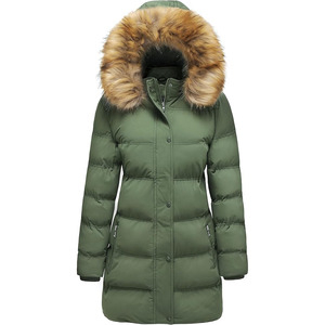 Breathable Quick Dry Woven Women Puffer Jackets Winter <b>Coats</b> Female Loose Fit Ladies - Product Image 2