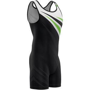 Singlet de Lucha Libre Estadounidense Internacional de Alta Calidad, Diseño Personalizado, Material de Poliéster, Secado Rápido, Función Digital - Product Image 3