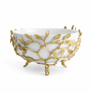 Tazón para servir de color dorado y plateado de aluminio de diseño fantástico con ensaladera de sopa de fideos de Calidad exclusiva - Product Image 4