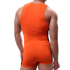 Singlets de Lucha Personalizables con MOQ Bajo - Spandex/Poliéster de Alta Calidad, Tirantes Ajustables y Nuevo Diseño - Product Image 2