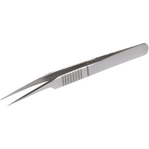 Pince à cils en acier inoxydable de qualité supérieure | Extension de cils de Salon 45 75 90 degrés pince à épiler Logo personnalisé - Product Image 3