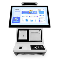 Borne de paiement et de billetterie en libre-service avec Wi-Fi pour l'enregistrement et la gestion hôtelière – Terminal de check-in de bureau