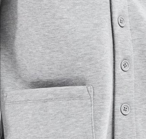 Sudadera con capucha para hombre, jersey de calle, cuello de botón medio lleno, forro polar térmico con capucha bordado, estilo inflado de algodón 100% - Product Image 6