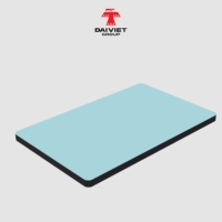 Panel Dinding Arang Bambu 5mm Biru Muda 1220x2440mm Diproduksi di Vietnam untuk Ruang Tamu dan Desain Interior Dinding Khusus