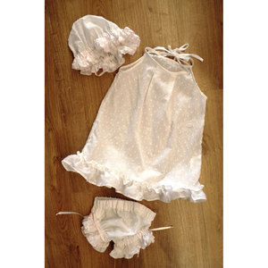 Baby <b>Girls</b> Cotton Clothing Set by Bianco Bianco - Product Image 1
