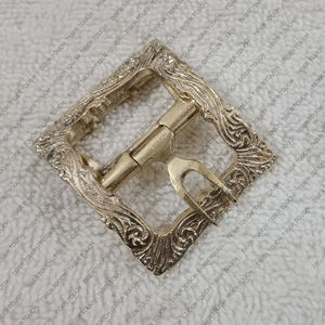 Accesorio de extremo de cinturón vikingo para correa Ajuste de cinturón medieval Hebilla de zapatos de siglo de bronce Par Hebillas de zapato de latón de siglo - Product Image 2