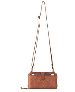 กระเป๋าสตางค์แบบยาวมีซิปแนววินเทจสำหรับผู้หญิงกระเป๋าสตางค์หนังแท้จุของได้เยอะกระเป๋าสตางค์แฟชั่นสำหรับผู้หญิงพร้อมซับในผ้าใบไนลอน - Product Image 1