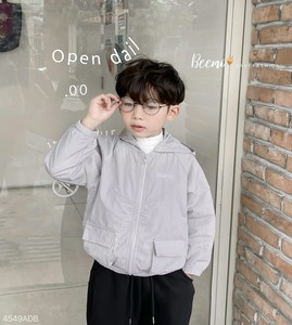 Veste coupe-vent d'hiver imprimée de logo de haute qualité Ensemble Streetwear pour bébés garçons en gros pour les enfants de 1 à 8 ans - Product Image 5