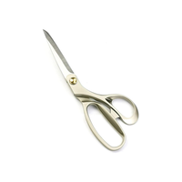 Ciseaux de tailleur professionnels robustes de 8,5 pouces pour coudre le tissu et le cuir coupe cisailles pointues industrielles couturières en argent