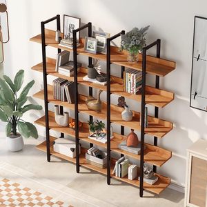 THLC - 0079 Estantería europea de almacenamiento de 5 niveles Estantería ancha con Estantes abiertos Estanterías industriales - Product Image 3