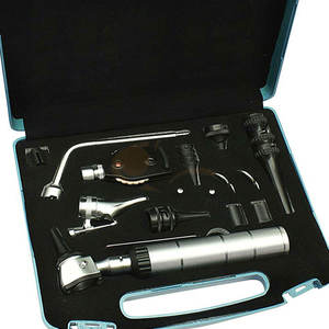 JACKBILLY Emballage personnalisé de haute qualité en acier inoxydable Otoscope ensemble de Diagnostic ORL Kit complet d'examen ORL manuel de puissance - Product Image 3