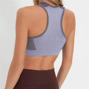 Nouvelle arrivée de soutien-gorge de sport pour femmes de haute qualité soutien-gorge de gymnastique sans couture pour le yoga taille adulte - Product Image 2