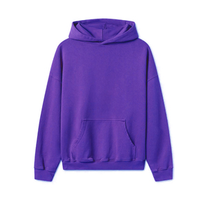 Ropa básica de hombre, pulóver con estilo, sudaderas con capucha para mezcla de algodón, sudadera personalizada lisa de alta calidad, cómoda - Product Image 1