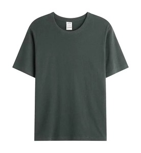 Camiseta 100% Algodón para Hombre, Capa Base Ligera, Antiolor, Transpirable, de Secado Rápido, Manga Corta Lisa para Varias Tallas - Product Image 2