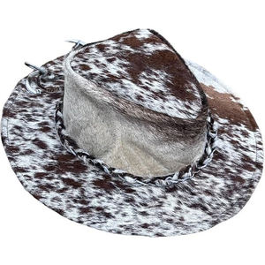 High Quality Trendy Outfit Cowhide <b>Hats</b> Customized Design Top Quality Material Stylish Unisex Cowhide <b>Hats</b> - Product Image 2