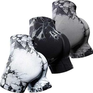 Leggings pour femmes personnalisés avec logo, en Spandex/Nylon, séchage rapide, respirants, taille haute, taille unique - Product Image 2