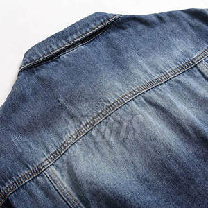 Calidad superior Pakistán Hecho Hombres Jeans Chaquetas Diseño personalizado Venta al por mayor Jeans Chaquetas Precio razonable - Product Image 3