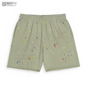 Pantalones Cortos Deportivos Casuales de Poliéster Personalizados con Logotipo Nuevo de Alta Calidad para Hombre, Pantalones Cortos de Playa para Hombre, Pantalones Cortos de Baloncesto para Hombre de Verano - Product Image 1