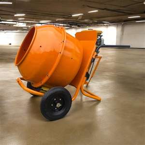 Nueva máquina mezcladora de cemento de 220L, descarga Manual, mezcla de gasolina de alta calidad/Motor eléctrico, mezcladoras de hormigón de fábrica fáciles de operar - Product Image 1